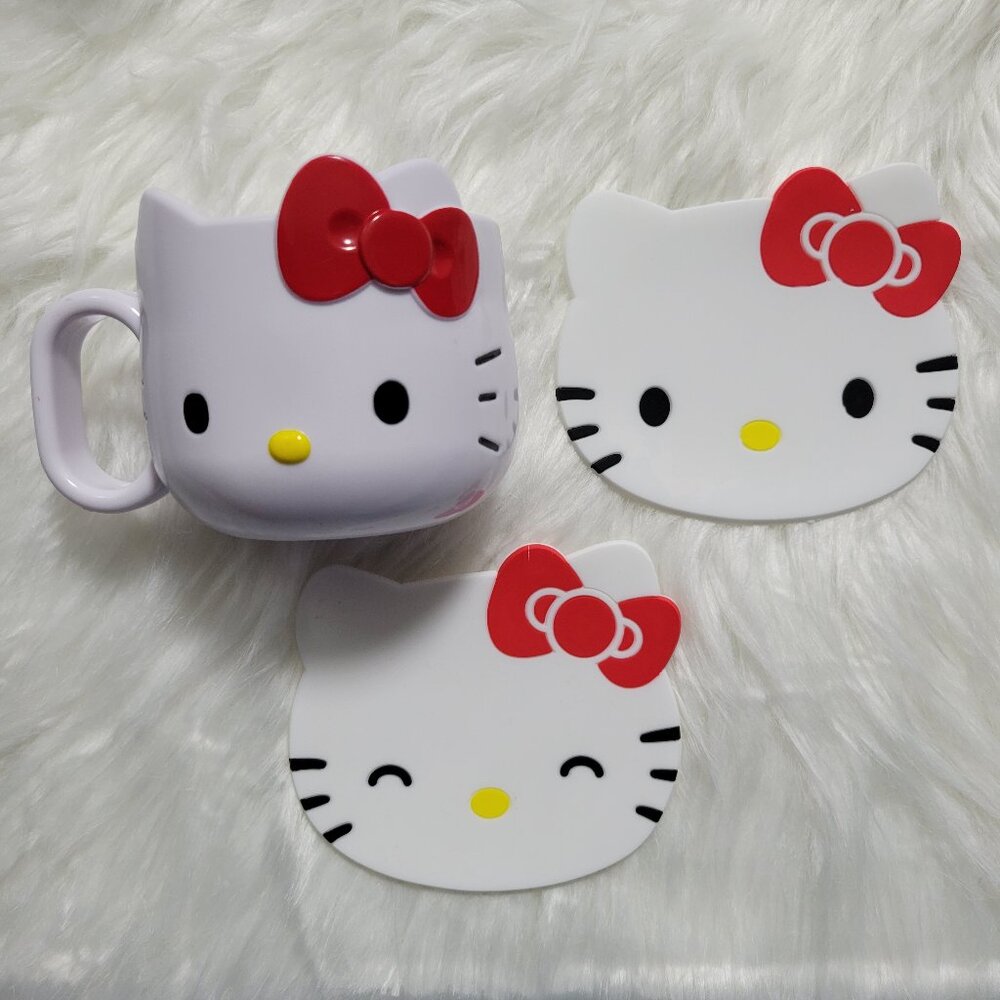 Hello Kitty Cup & Coaster Set